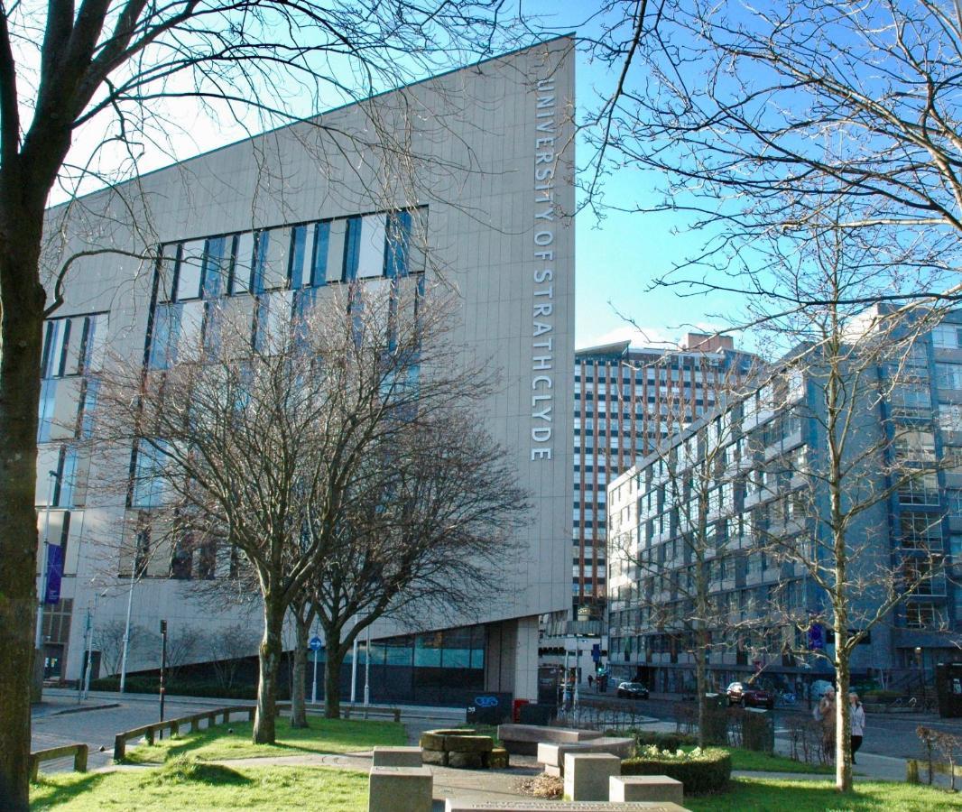 Fabulous Stylish Flat In Merchant City & Free Secure Parking Glasgow Exterior foto